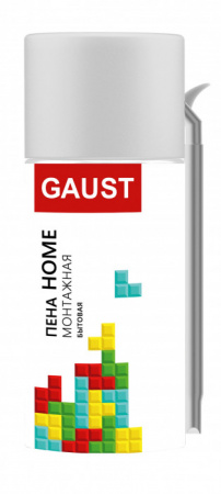Пена монтажная всесезонная бытовая GAUST HOME 500 мл - КОЛОРЛОН ВТД Новосибирск