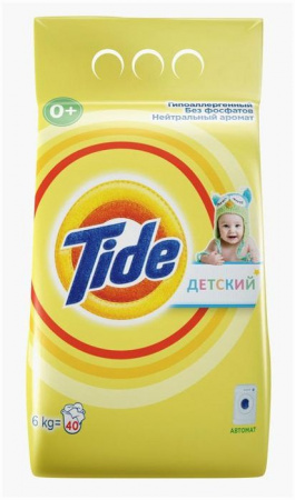 TIDE 6кг Авт СМС порошок для чувствительной и детской кожи - КОЛОРЛОН ВТД Новосибирск