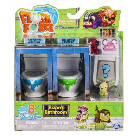 38802 Игрушка Flush Force коллекционные фигурки 8 штук - КОЛОРЛОН ВТД Новосибирск