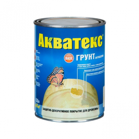 Акватекс-грунт - тектурное покрытие 0,8л (антисептик) - КОЛОРЛОН ВТД Новосибирск