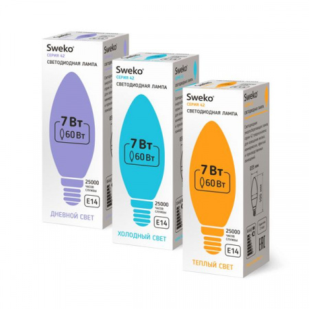 7W Led Эра B35-860-E14 - КОЛОРЛОН ВТД Новосибирск