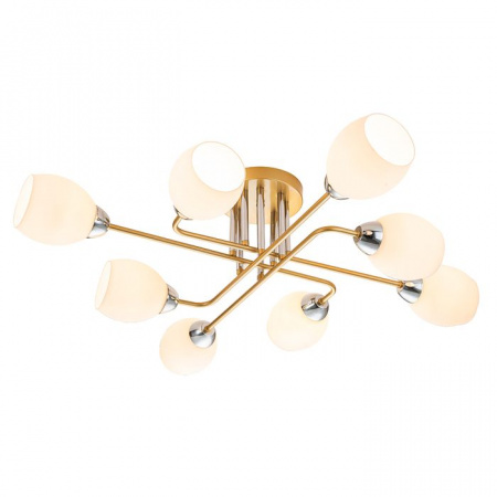 ***Люстра Escada 1132/8P E27*60W Gold - КОЛОРЛОН ВТД Новосибирск