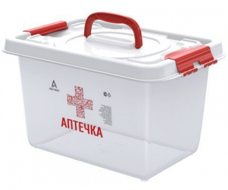 Бокс универсальный 10л (359×242×211мм) (Аптечка) АП412 - КОЛОРЛОН ВТД Новосибирск
