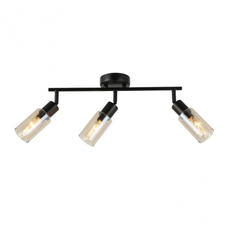 Спот Escada 10172/3A E14*40W Black/Amber - КОЛОРЛОН ВТД Новосибирск