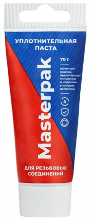 Паста уплотнительная (вода, пар, 70 г) Masterpak, туба - КОЛОРЛОН ВТД Новосибирск