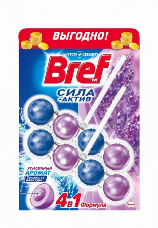 БРЕФ СИЛА АКТИВ СВЕЖЕСТЬ ЛАВАНДЫ 2x50г, 100 г - КОЛОРЛОН ВТД Новосибирск