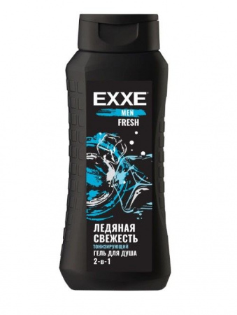 EXXE MEN 400 мл гель для душа 2в1 Тонизирующий FRESH - КОЛОРЛОН ВТД Новосибирск
