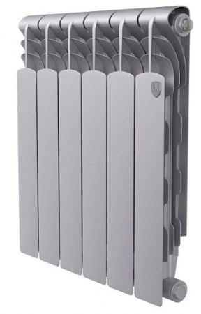 Радиатор биметал Royal Thermo Revolution B 500 Серебро–6 секц. - КОЛОРЛОН ВТД Новосибирск
