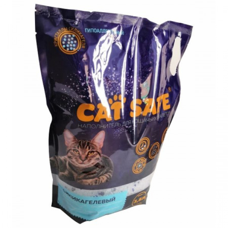 Cat safe наполнитель силикагель 3.8л - КОЛОРЛОН ВТД Новосибирск
