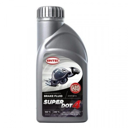 Тормозная жидкость Sintec Super DOT-4 455г - КОЛОРЛОН ВТД Новосибирск