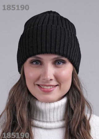 CLEVER 444209ха Шапка женская, *, Черный - КОЛОРЛОН ВТД Новосибирск