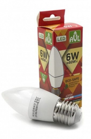 6W Лампа с/д PRE SV LED 6W 4K E28 - КОЛОРЛОН ВТД Новосибирск