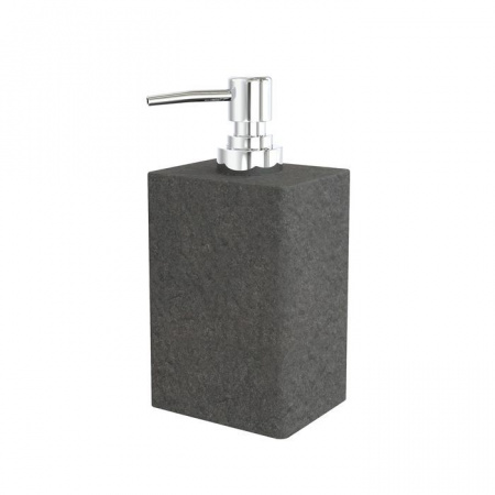 STONE, BLACK Дозатор для жидкого мыла настольный, - КОЛОРЛОН ВТД Новосибирск