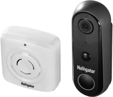 SmartHome Видеозвонок дверной, Wi-Fi, белый NSH-SNR-03 - КОЛОРЛОН ВТД Новосибирск