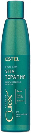 Estel  Curex Therapy Бальзам д/поврежденных вол. 250мл - КОЛОРЛОН ВТД Новосибирск
