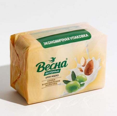 мыло туал 300гр Олива и миндаль Весна - КОЛОРЛОН ВТД Новосибирск