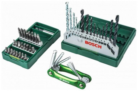 BOSCH X-line-15 сверел+25 бит+ Склад.ключи 2607017333 - КОЛОРЛОН ВТД Новосибирск