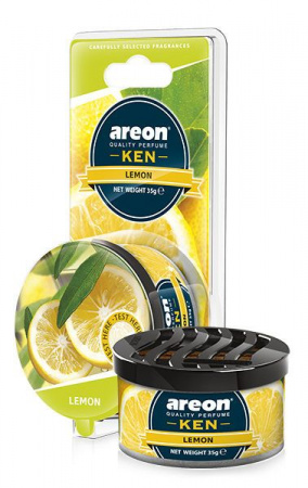 Ароматизаторы AREON БЛИСТЕР "KEN" LEMON AKB05 - КОЛОРЛОН ВТД Новосибирск