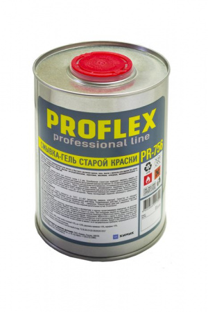 СМЫВКА-ГЕЛЬ старой краски PROFLEX PR-756 1л - КОЛОРЛОН ВТД Новосибирск