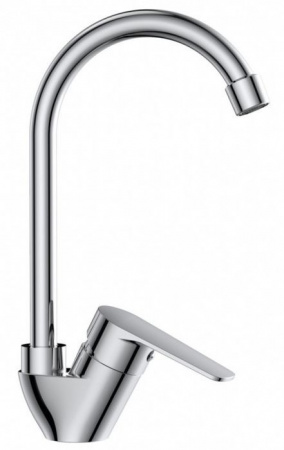 Смеситель д/кухни GROSS AQUA, 3207301C, Ecochrome, ABS пластик - КОЛОРЛОН ВТД Новосибирск