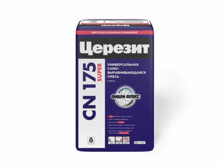 ЦЕРЕЗИТ CN175 Универсальная самовыравнивающаяся смесь 3-60мм (25кг) - КОЛОРЛОН ВТД Новосибирск