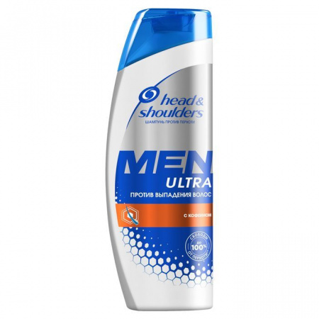 HEAD & SHOULDERS Шампунь пр/перх. Укрепление волос д/мужч.400мл - КОЛОРЛОН ВТД Новосибирск