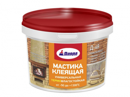 Мастика клеящая термовлагостойкая универсальная Д-48 3.5кг/евроведро - КОЛОРЛОН ВТД Новосибирск