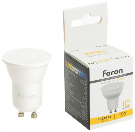 5W 230V GU10 2700K MR11, LB-272 - КОЛОРЛОН ВТД Новосибирск