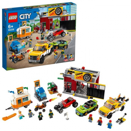 60258Игрушка Город Turbo Wheels Тюнинг-мастерская - КОЛОРЛОН ВТД Новосибирск