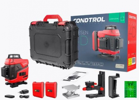 Лазерный нивелир CONDTROL Fliesen 4D new - КОЛОРЛОН ВТД Новосибирск