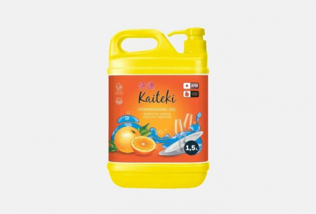 Kaiteki Средство для мытья посуды апельсин, 1,5 л - КОЛОРЛОН ВТД Новосибирск