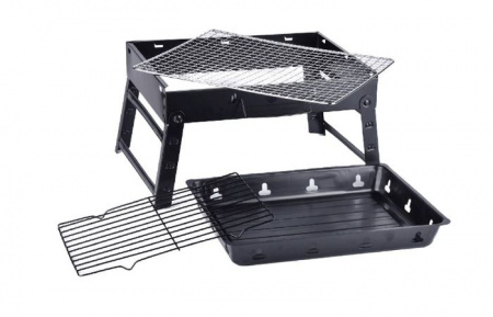 Гриль BBQ с решеткой складной 35х27х20см арт.10922-0111 Код268205 - КОЛОРЛОН ВТД Новосибирск