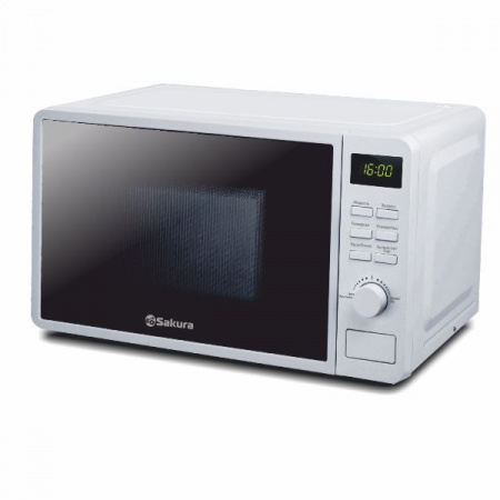SAKURA Микроволновая печь Sakura SA-7054W 20 л - КОЛОРЛОН ВТД Новосибирск