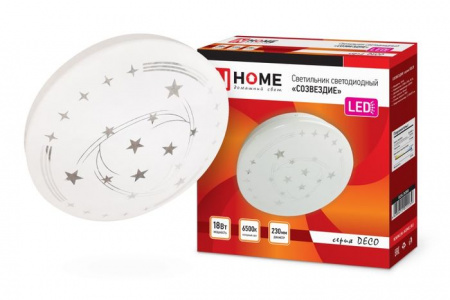 18W Led Созвездие 6500К 230мм IN HOME Светильник - КОЛОРЛОН ВТД Новосибирск