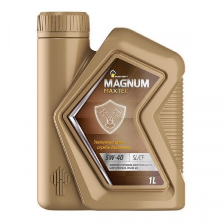 Масло моторное Rosneft Magnum Maxtec 5W40 п/с 1л - КОЛОРЛОН ВТД Новосибирск