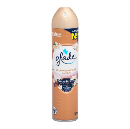Glade Аэрозоль "Индонезийский сандал", 300 мл - КОЛОРЛОН ВТД Новосибирск