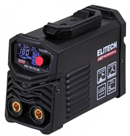 ELITECH HD Сварочный аппарат инверторный WM 180 PULSE - КОЛОРЛОН ВТД Новосибирск