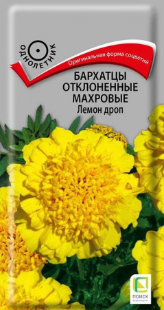 Бархатцы Лемон дроп откл (Поиск) цв - КОЛОРЛОН ВТД Новосибирск