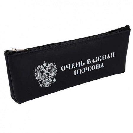 Пенал-косметичка силикон КОКОС 210*70*25 "Герб" 230390 лодочка - КОЛОРЛОН ВТД Новосибирск