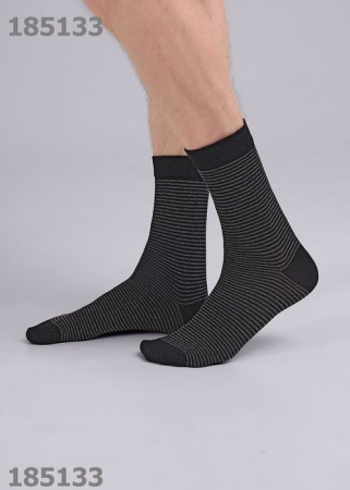 CLEVER К3407Л Носки мужские (Fashion база июль24), 29, Черный - КОЛОРЛОН ВТД Новосибирск