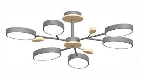 Потолочный cветильник LED4U L3220-830 GR - КОЛОРЛОН ВТД Новосибирск