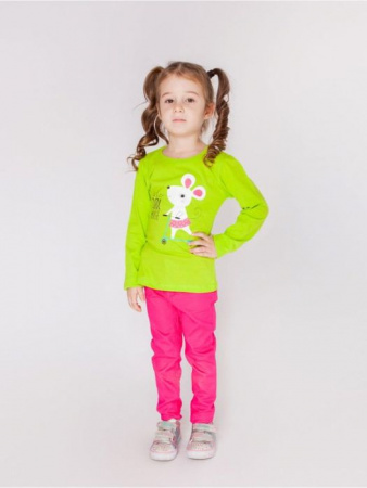 TS1215 Фуфайка для девочки  длин.рукав 1-4 лет - КОЛОРЛОН ВТД Новосибирск