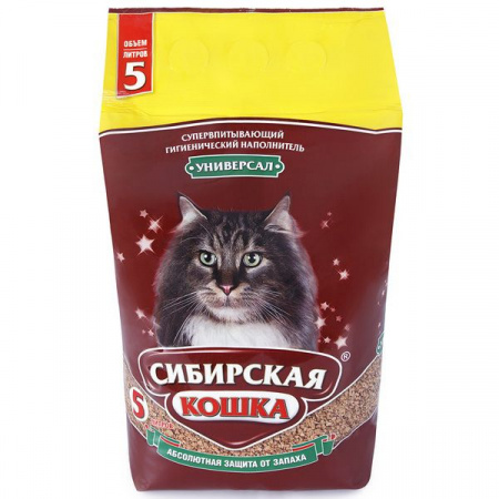 Сибирская кошка наполн. 5л УНИВЕРСАЛ - КОЛОРЛОН ВТД Новосибирск
