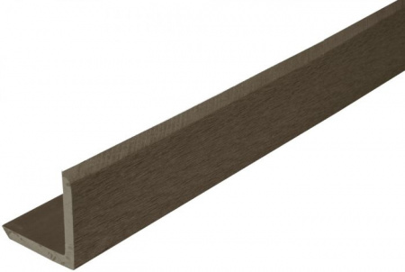 Угловой профиль CM Decking 2000х50-38х6 мм MERBAU (Мербау) - КОЛОРЛОН ВТД Новосибирск