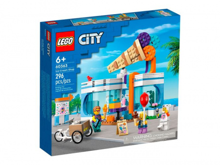 60363 Конструктор LEGO CITY "Магазин мороженого" - КОЛОРЛОН ВТД Новосибирск