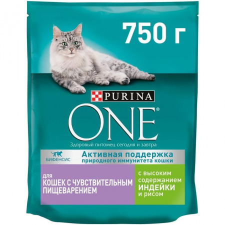 750Г СУХОЙ КОРМ PURINA ДЛЯ КОШЕК Ч/П ИНДЕЙКА  457170 - КОЛОРЛОН ВТД Новосибирск
