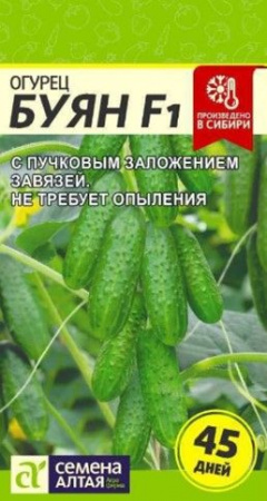 Огурец Буян F1/Сем Алт/цп 5 шт. (2029 / 4950) - КОЛОРЛОН ВТД Новосибирск