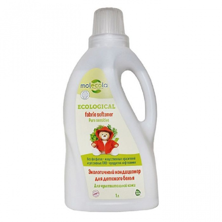 Molecola Кондиционер для детского белья Pure Sensitive для чувствительной кожи 1л - КОЛОРЛОН ВТД Новосибирск