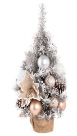 Ель Моя Ёлочка с украшениями 60см настольная арт.10922-7376 Код272735 - КОЛОРЛОН ВТД Новосибирск