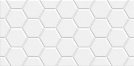 Кафель 30х60 NEWTREND ЭДЕЛЬВЕЙС гексагон белый (кор. - 10 шт.) - КОЛОРЛОН ВТД Новосибирск
